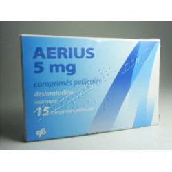 AERIUS 5MG COMP B/15 PRIX