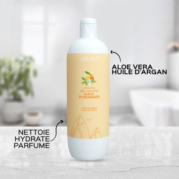 ARVEA GEL DOUCHE FLEUR D'ORANGER PRIX