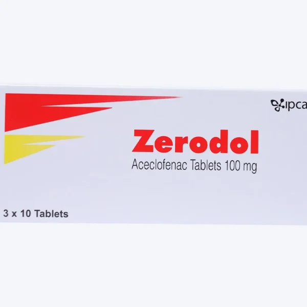ZERODOL 100MG CP/10X3 PRIX