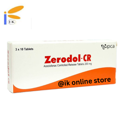 ZERODOL 200MG CR CPR LP 1B10 PRIX