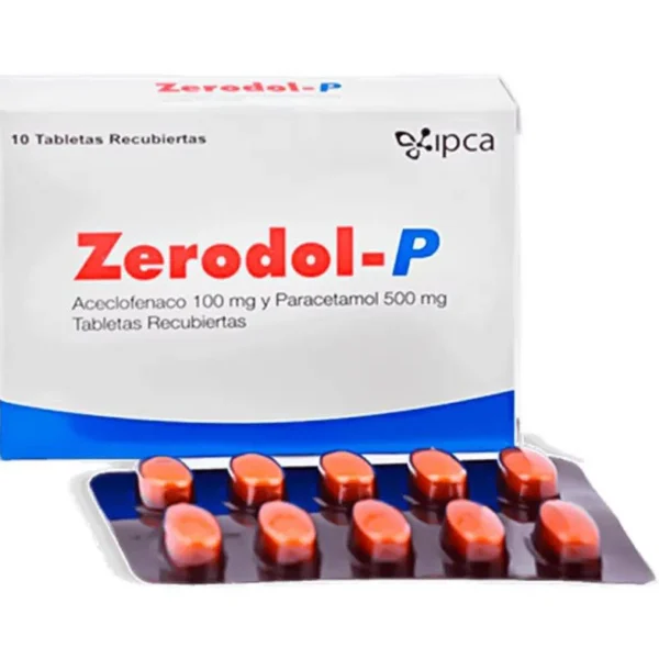 ZERODOL P 500MG CP B/10 PRIX