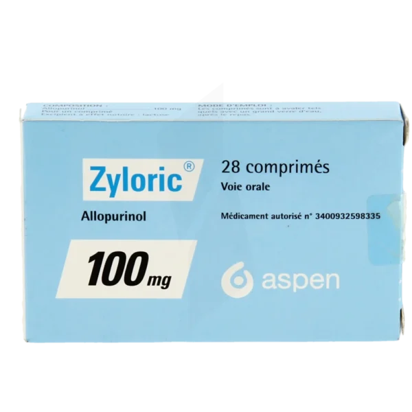 ZYLORIC CPR 100MG BT28 PRIX