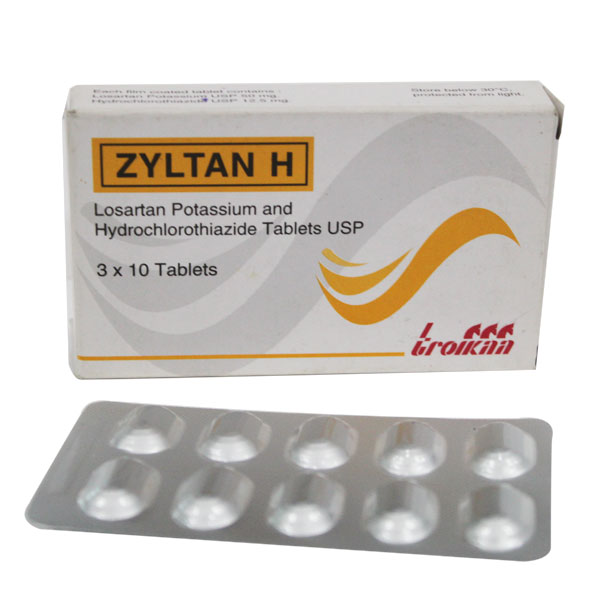 ZYLTAN H 50/12.5MG CPR B/30 PRIX