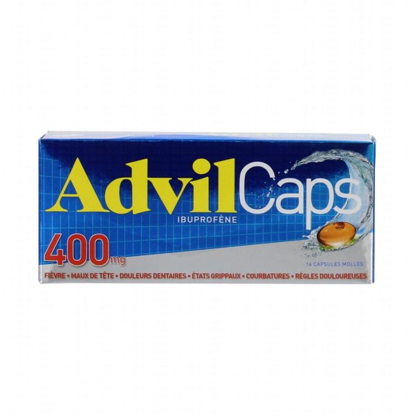 Advilcaps 400Mg Cpr B/14