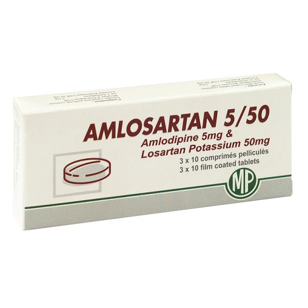 Amlosartan 5/50Mg Cpr B/30