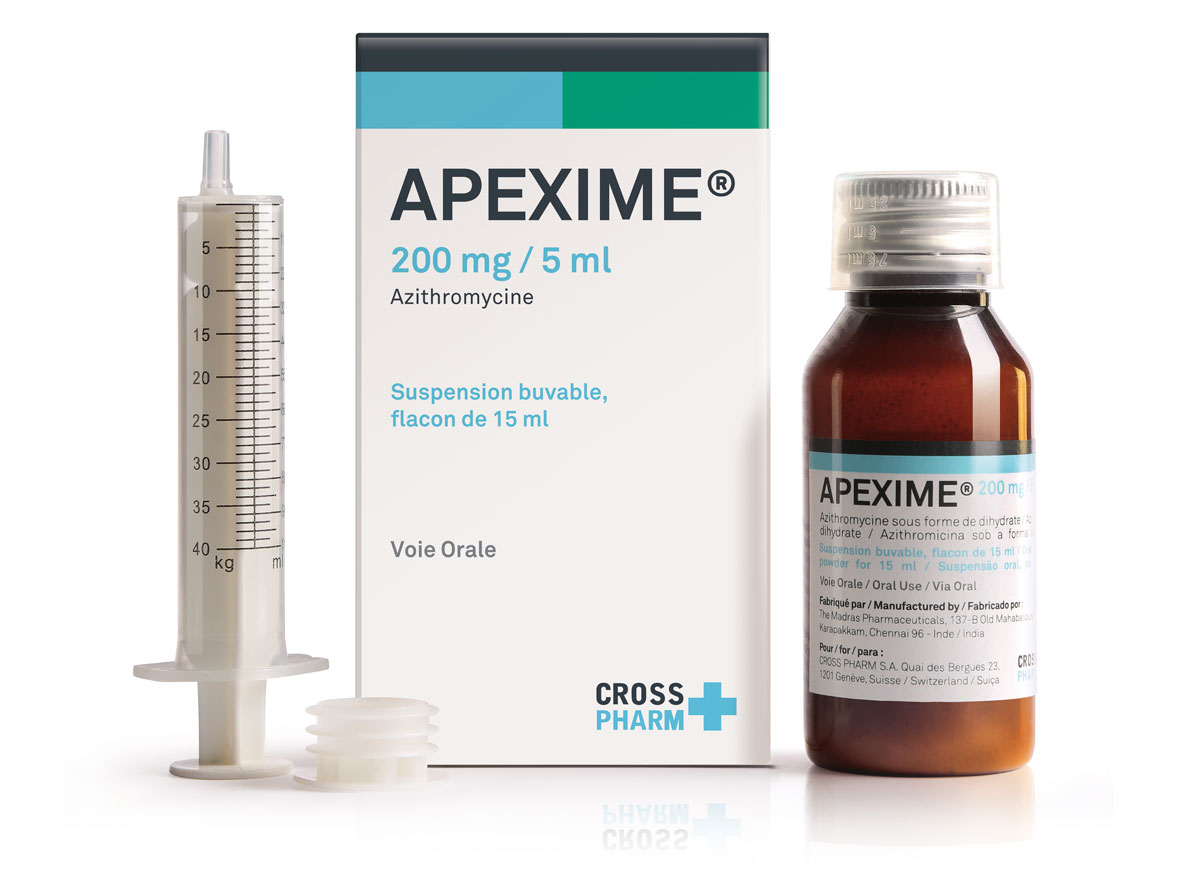 Apexime 200Mg/5Ml Susp Buv F/15Ml - prix adjamé