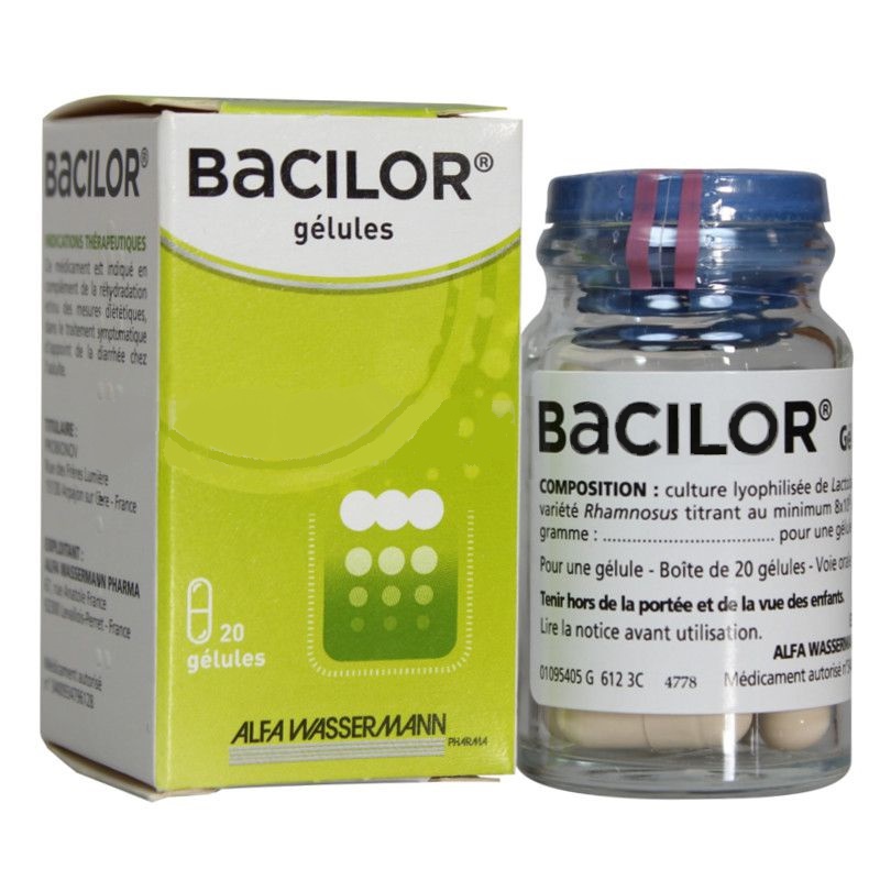 Bacilor 250Mg Gel B/20 - prix adjamé
