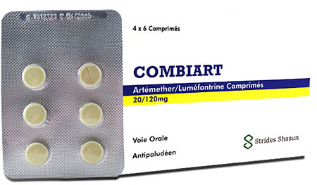 Combiart 20/120Mg Cpr B/24 - prix adjamé