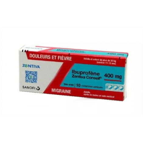 Ibuprofene 400Mg Cp Ubi 10Bl10 - prix adjamé