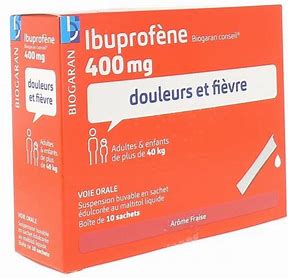 Ibuprofene  Bgr 400Mg Cp B/20 - prix adjamé