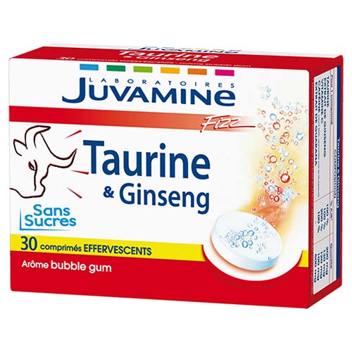 Juvamine Fizz Taurine Gins /30 - prix adjamé