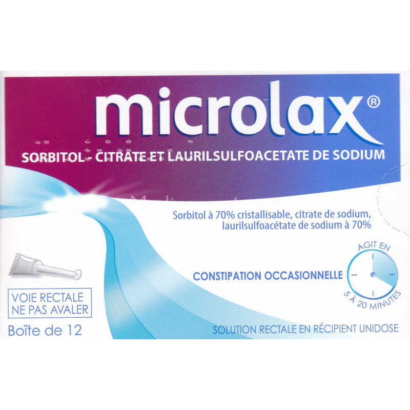 Microlax Ad Gel Rect Unid5Ml/4 - prix adjamé