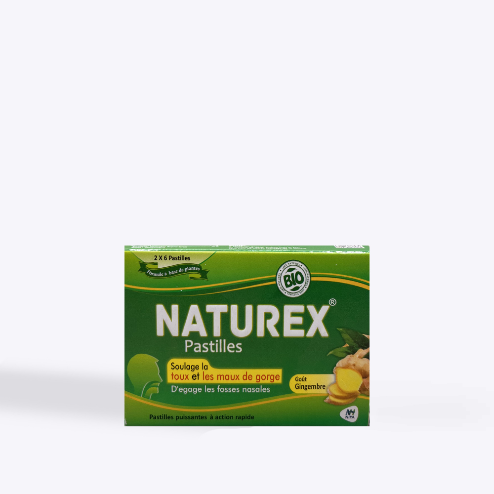 Naturex Pastille Menth B/12 - prix adjamé