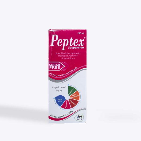 Peptex 250Mg/250Mg/50Mg Sup Buv F/200Ml