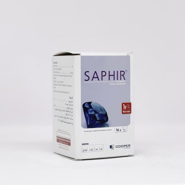 Saphir Ad 1000/125Mg Pdre Susp Sachet 12