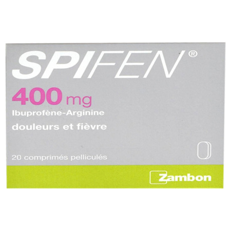 Spifen 400Mg Cpr Pell B/20 - prix adjamé