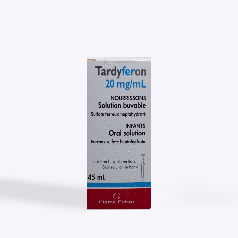 Tardyferon 20Mg/Ml Nn Sol Buv 45Ml - prix adjamé