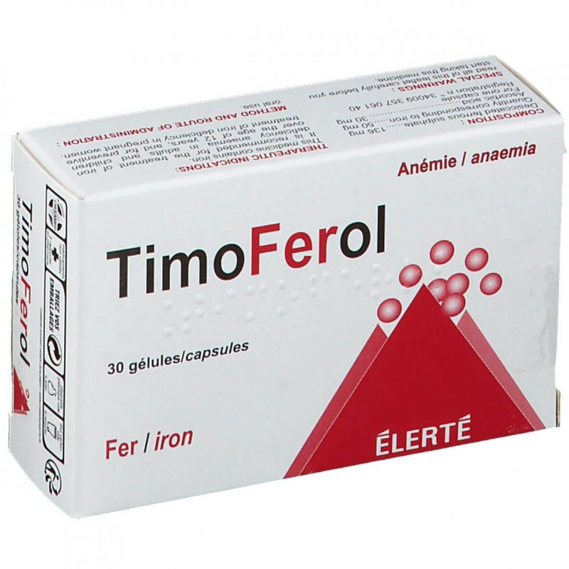 Timoferol Gelu Bt 30 - prix adjamé