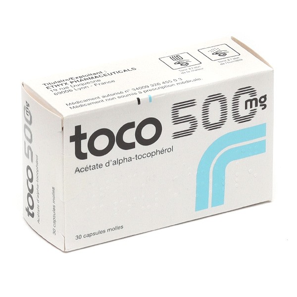 Toco 500 Caps Bt/30 - prix adjamé
