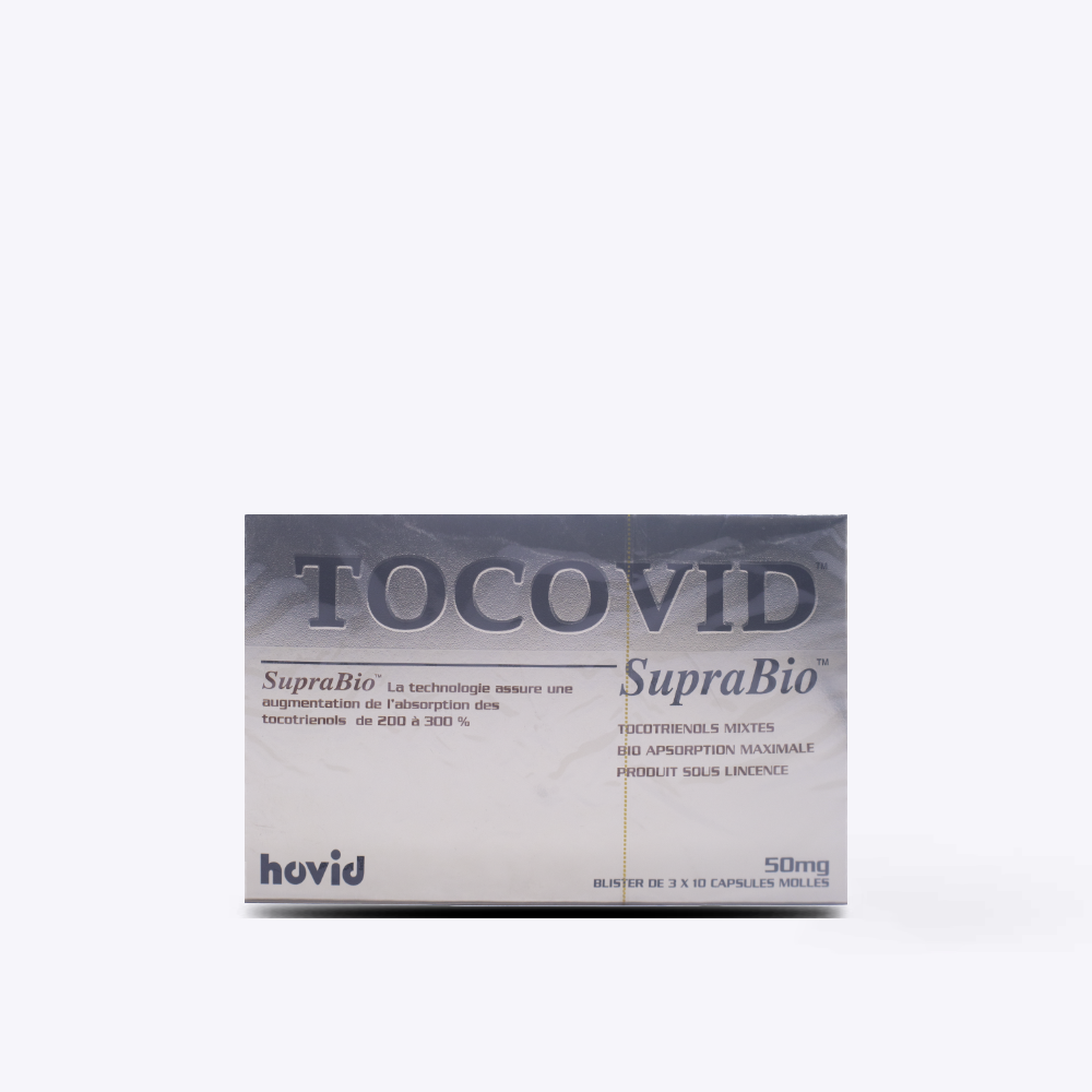 Tocovid Suprabio 50Mg Caps /30 - prix adjamé