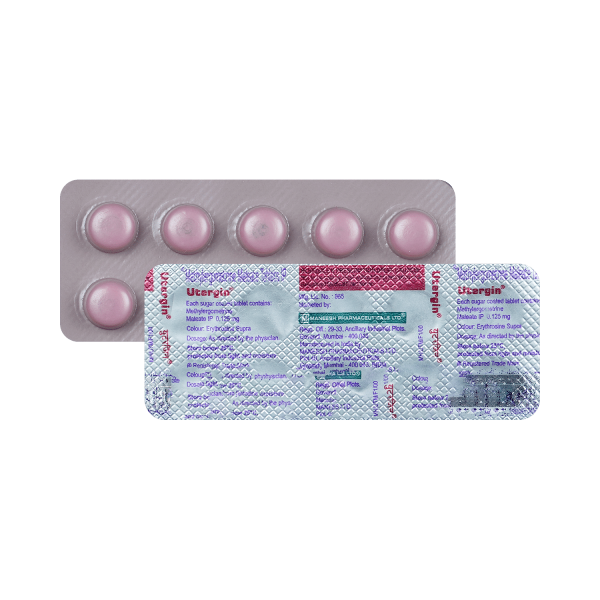 Utergin 125 Mcg Cpr B/30