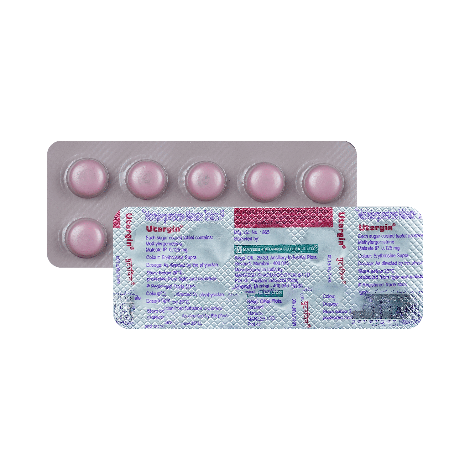 Utergin 125 Mcg Cpr B/30 - prix adjamé