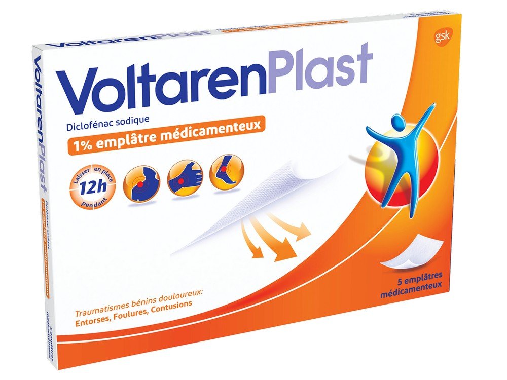 Voltarenplast 1Pc Bt - prix adjamé