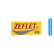 Zeflet 200Mg Cpr B/10 - prix adjamé