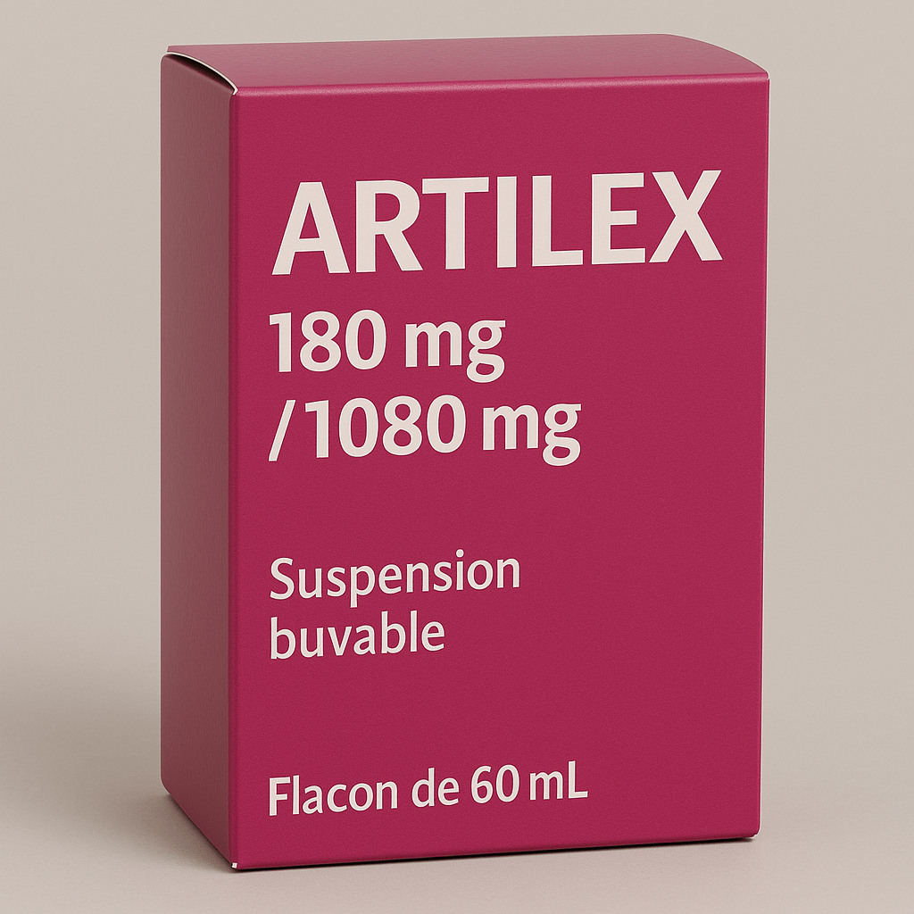Artilex 180Mg 1080Mg Susp Buv F60Ml prix