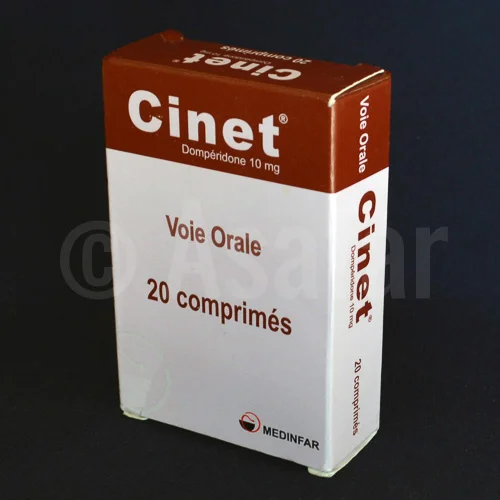 Cinet 10Mg Cp Disp B/40 prix