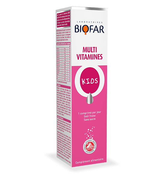 Biofar Multivit Kids Cpr Eff B/20 - prix adjamé