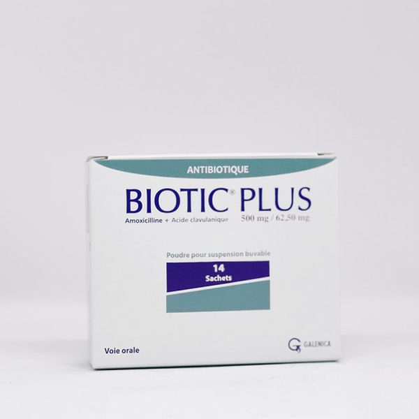 Biotic Plus 500/62.5Mg Sachet B/14