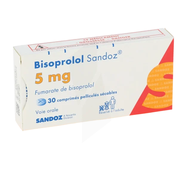 Bisoprolol Sandoz 5 Mg