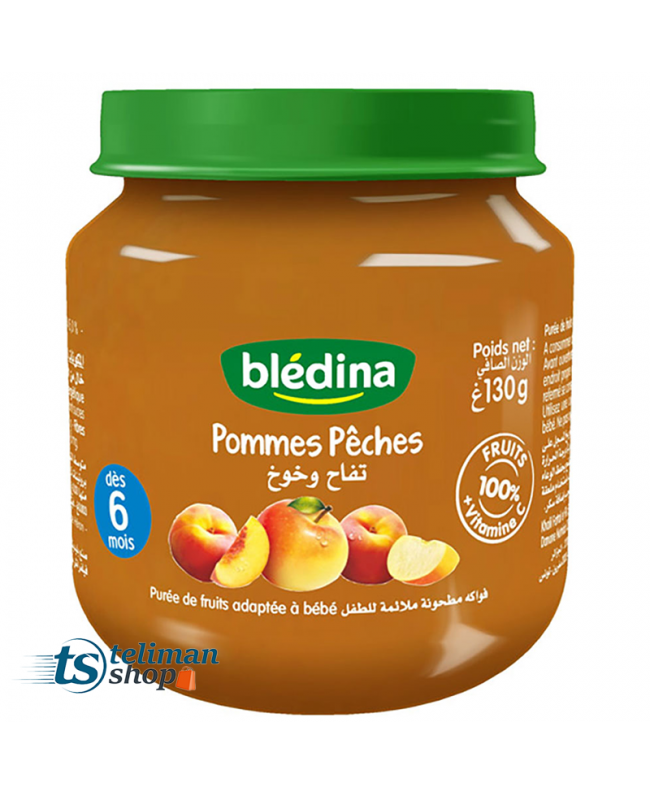 Bledina 130G Peche Pomme - prix adjamé