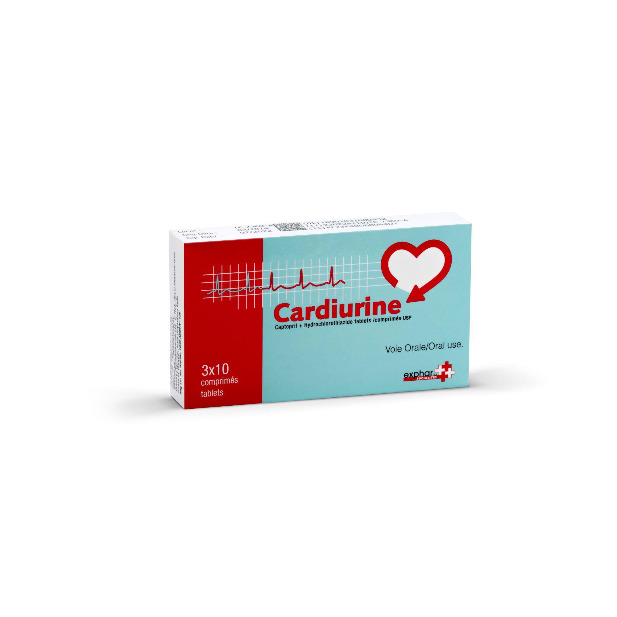 Cardiurine Cp B/30 - prix adjamé
