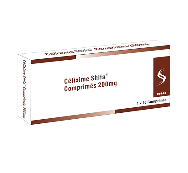 Cefixime Sp 200Mg Cpr Sec B/10 - prix adjamé