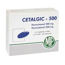 Cetalgic 500Mg Molle B/16 - prix adjamé