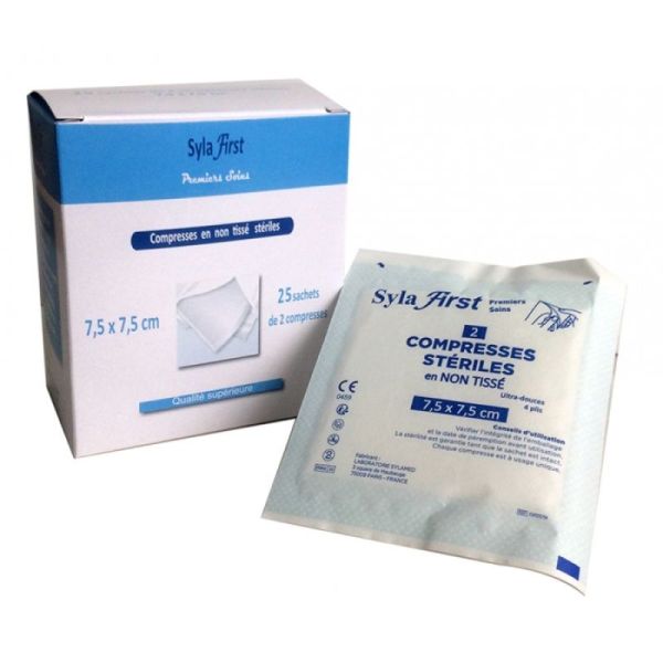 Compres Non-Tisse Ster Labell 7.5*7.5/20 - prix adjamé