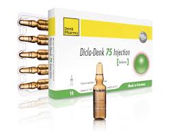 Diclo Denk  75 Inj Amp 3Ml B/10 Detail - prix adjamé