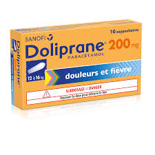 Doliprane Sup 200Mg En Bt10 - prix adjamé