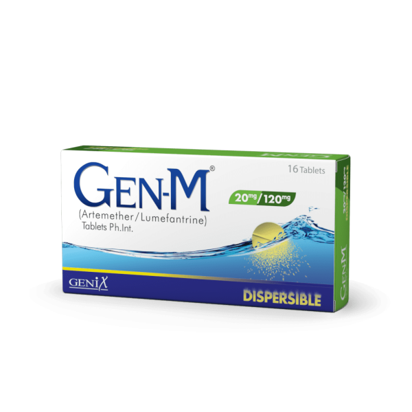 Gen-M 20Mg/120Mg Cpr Disp B/24