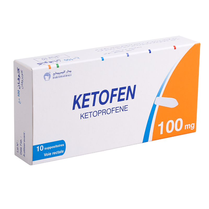 Ketafen 100Mg Suppo - prix adjamé
