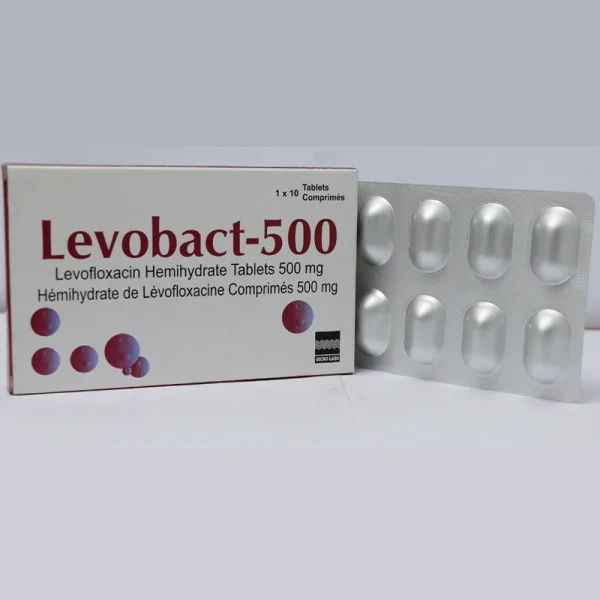 Levobact 500Mg B/10