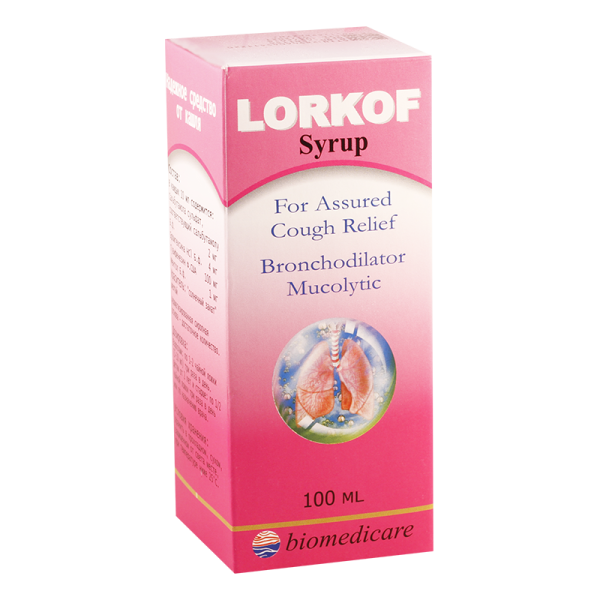 Lorkof Expectorant Sp F/100Ml