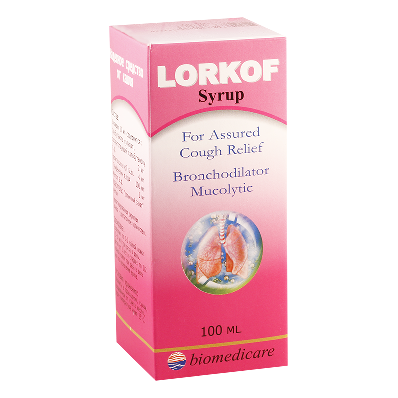 Lorkof Expectorant Sp F/100Ml - prix adjamé
