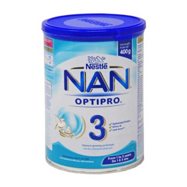 Nan Lait 3Eme Age Croissance Pdre B/400G