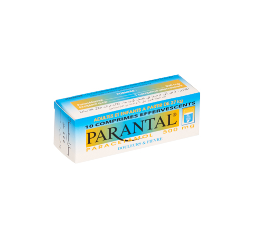 Parantal 500Mg Cpr B/20 - prix adjamé