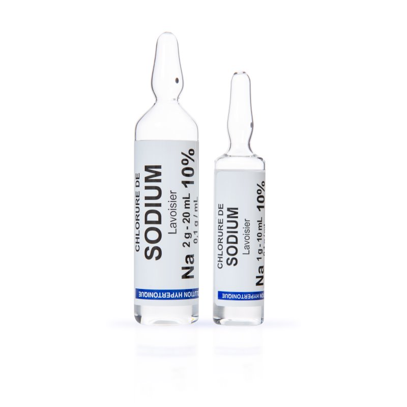 Sodium Chlorure Amp 10Pc 10% Cpf Bt/10 (Detail) - prix adjamé
