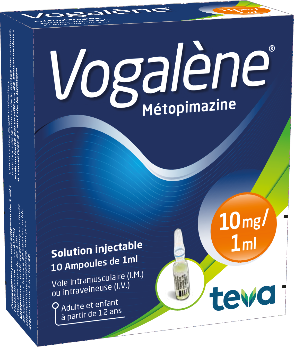 Vogalene Amp Inj 1Ml Bt10 Detail - prix adjamé
