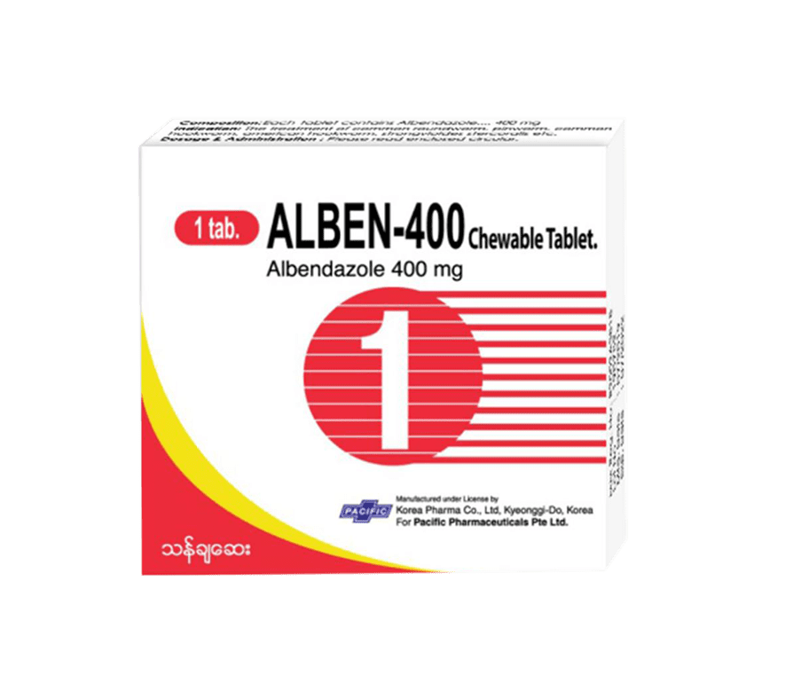 Alben Cpr 400Mg Bt1 PRIX